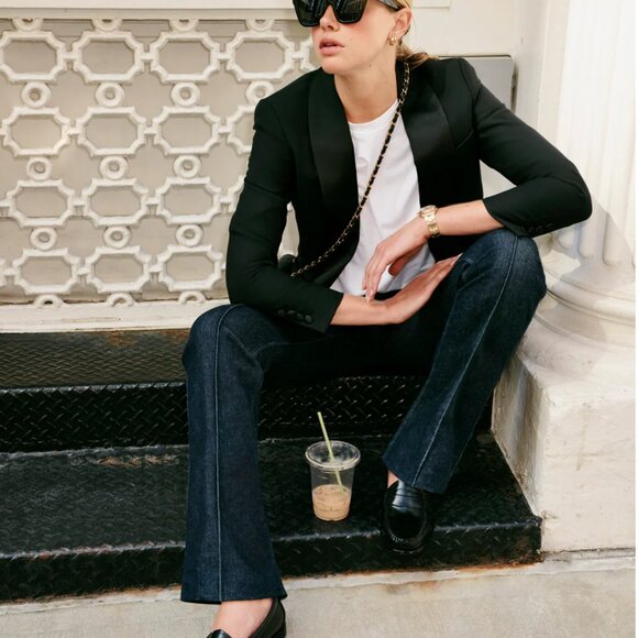 Spanxshape Everywear Micro Flare Jeans SZ PS - Picture 4 of 6